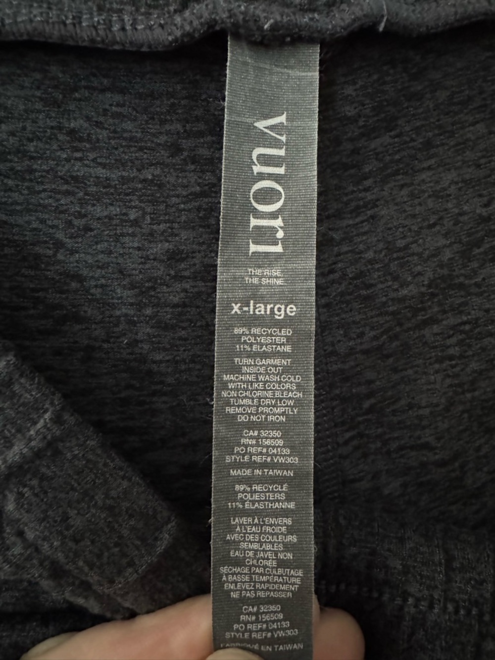 Vuori Joggers - Heather Grey - Picture 3 of 4